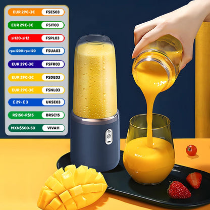 Portable Electric Juicer Bottle
