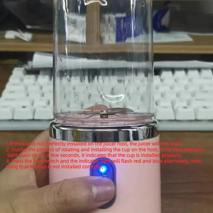 Portable Electric Juicer Bottle